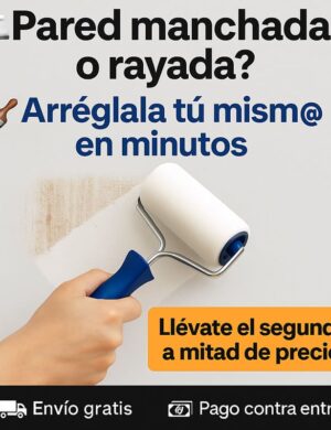 Rodillo para reparar paredes blancas