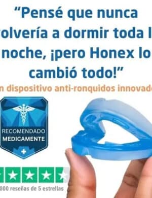 Snorreze Pro - Dispositivo Antironquidos y Apnea Para Dejar de Roncar - Mejora los Dientes Durmientes y Bruxismo