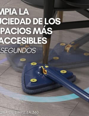 Adiós al esfuerzo: limpia pisos y techos en segundos con FácilMop™ 💧✨